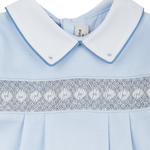 #Blue Melange l White