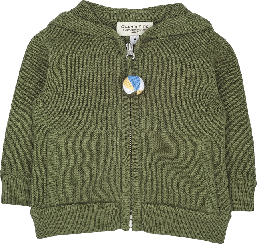 Baby boy cardigan with elbow patches clearance
