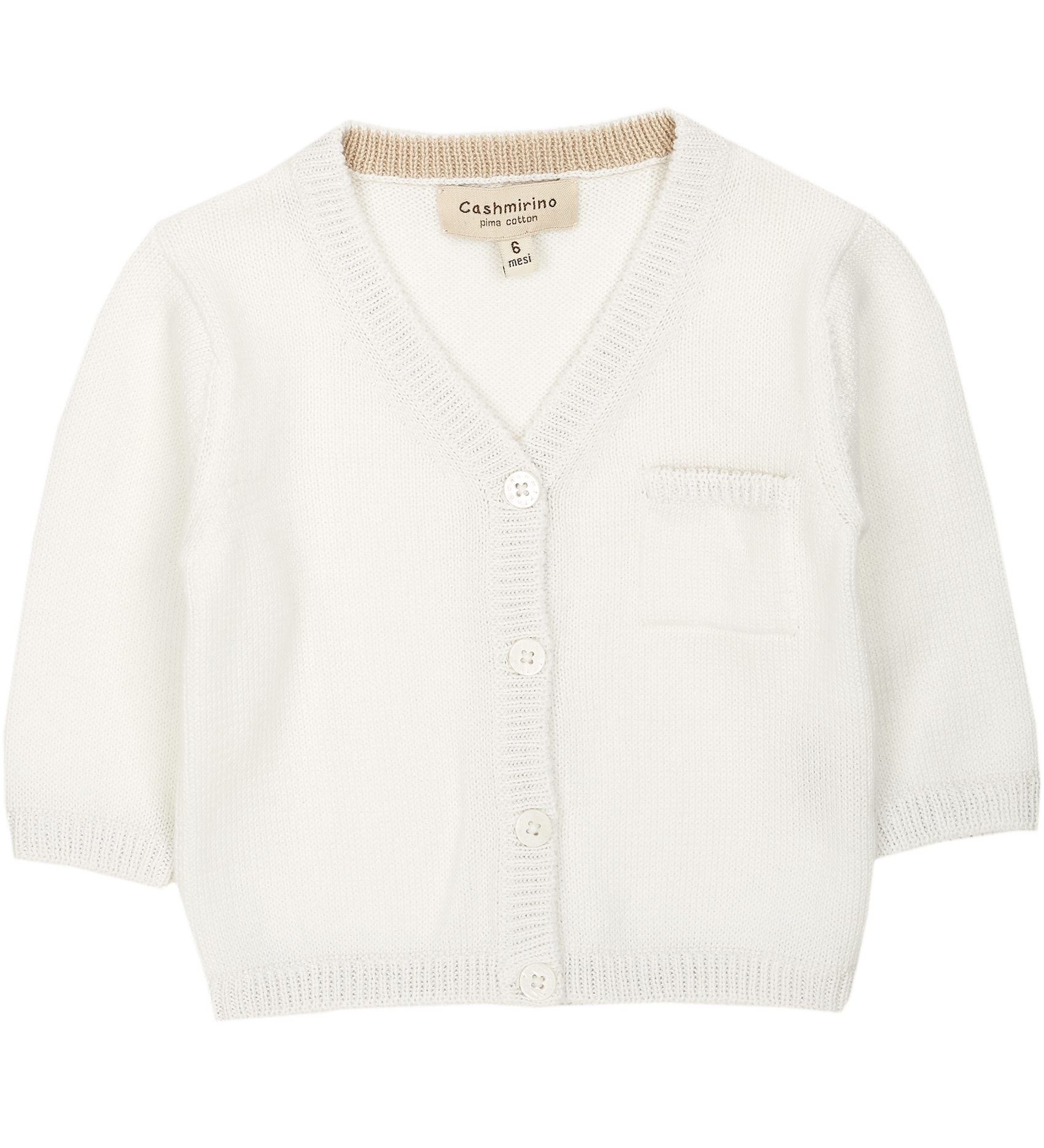 Baby Boy - Simon Cotton V-neck Cardigan