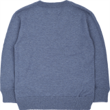 Boy - Ralph 100% Pima Cotton V-Neck Jumper With Internal Contrast