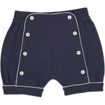 #White l Navy Blue