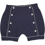 #White l Navy Blue