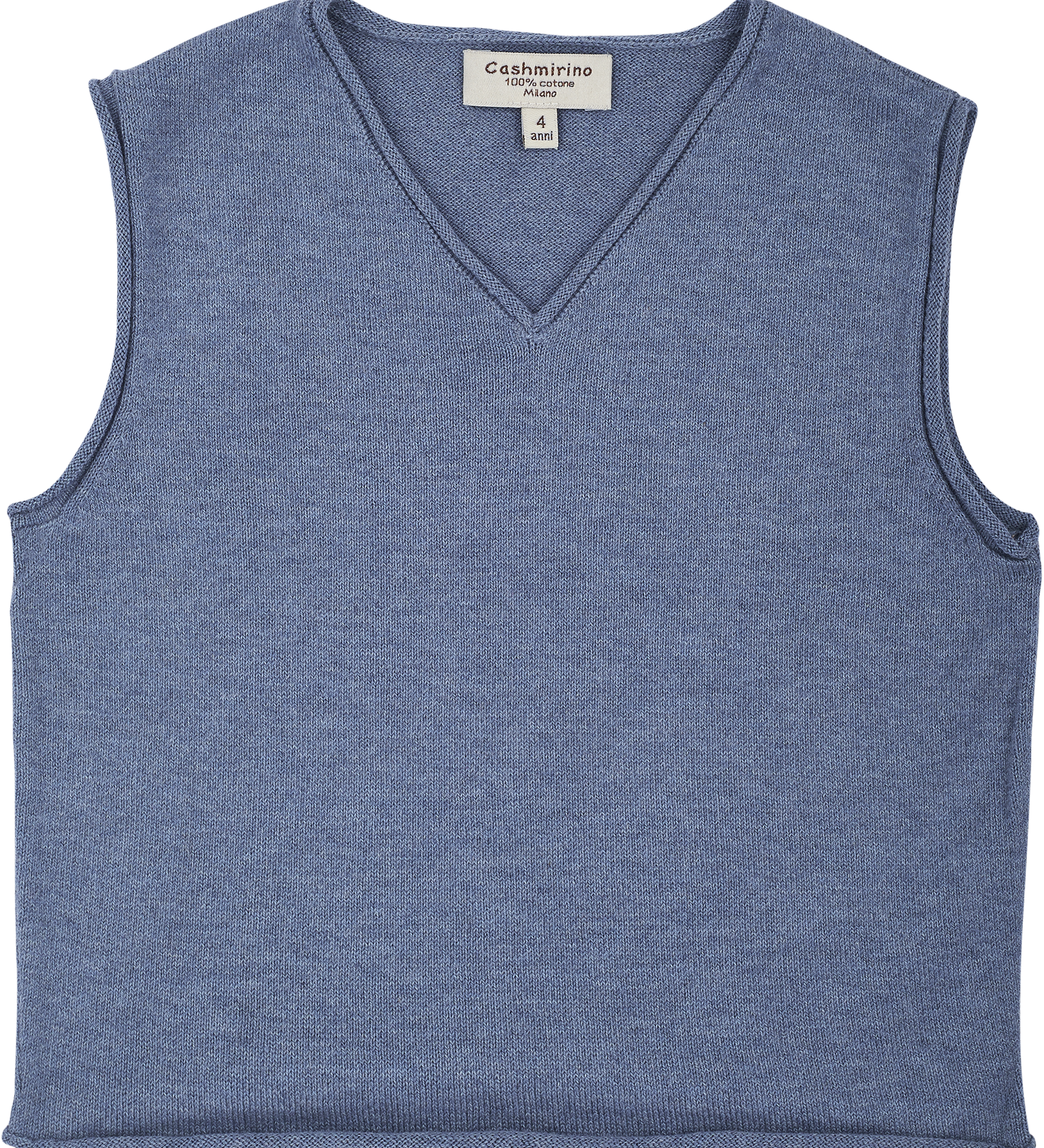 Boy - Cotton V-Neck Slipover