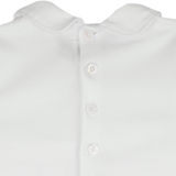 Baby Unisex - Cotton Smocked Babygro With Peter Pan Collar