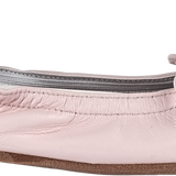 Girl - Elisa Leather Ballerina Shoes With Bow