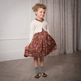 Girl - Alaia Cotton Midi Smocked Dress