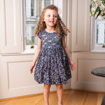 Girl - Federica 100% Cotton Hand Embroidered Smocked Dress