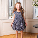 Girl - Federica 100% Cotton Hand Embroidered Smocked Dress