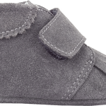 Baby Boy - Suede Crawling Ankle Boots With Tassels And Velcro Strap