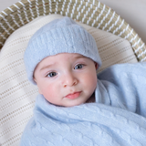 Baby Boy - Peyton 100% Cashmere Cable knit Hat