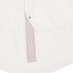#Textured White | Pink Stripes