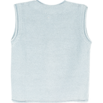 Baby Boy - Ethan 100% Cotton V-Neck Sleeveless Cardigan With Pocket