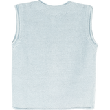 Baby Boy - Ethan 100% Cotton V-Neck Sleeveless Cardigan With Pocket