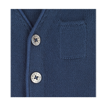 Baby Boy - Ethan 100% Cotton V-Neck Sleeveless Cardigan With Pocket