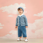 Baby Boy - Alexis Cotton Striped Hat