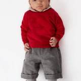 Baby Boy - Nico 100% Cashmere Crew Neck Jumper
