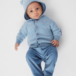 Baby Boy - Teddy 100% Cashmere Cardigan Hoodie