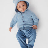 Baby Boy - Teddy 100% Cashmere Cardigan Hoodie