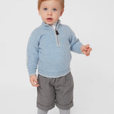 Baby Boy - Leon 100% Cashmere High Neck Jumper