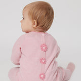Baby Girl - Clelia 100% Cashmere Romper