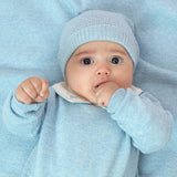 Baby Boy - Taylor 100% Cashmere Linen Stitch Hat