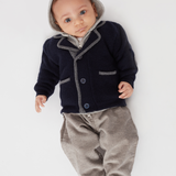 Baby Boy - Filippo 100% Cashmere Double Layered Coat Cardigan