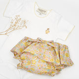 Baby Girl - Chloe 100% Cotton ruffled bloomers